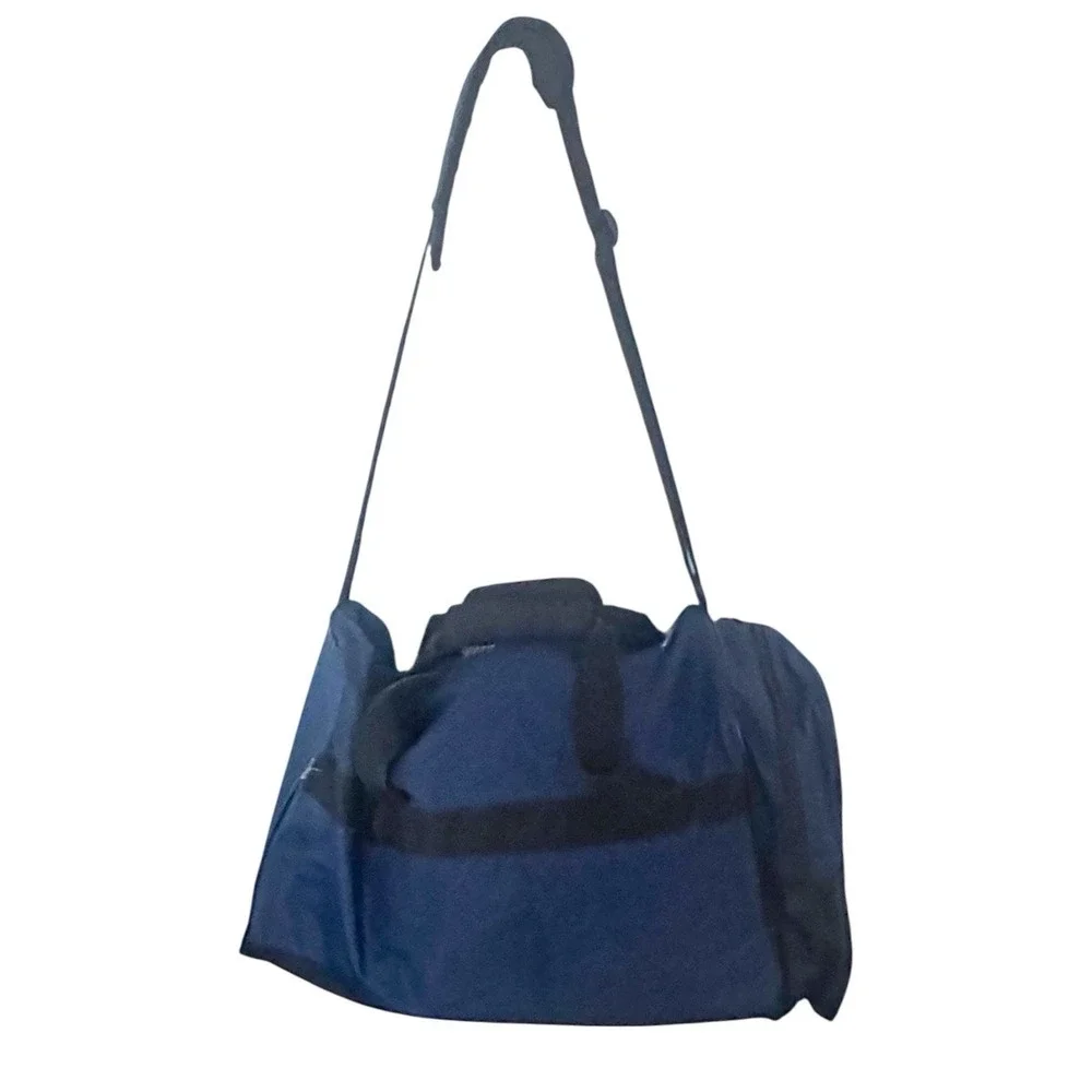 Vintage(1999)‎ Nike Mens Brasilia Training Large Duffel Bag 41L Navy White Black
